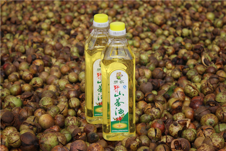 历农野山茶油750ml 纯正野生茶油纯茶籽油天然茶树油食用油礼盒装