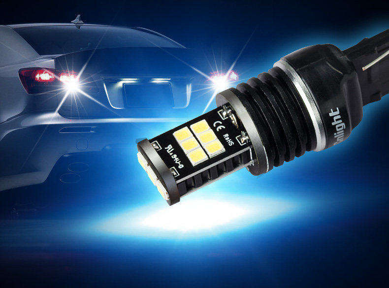 雪莱特倒车灯高亮白t15/t20/1156白光黄光