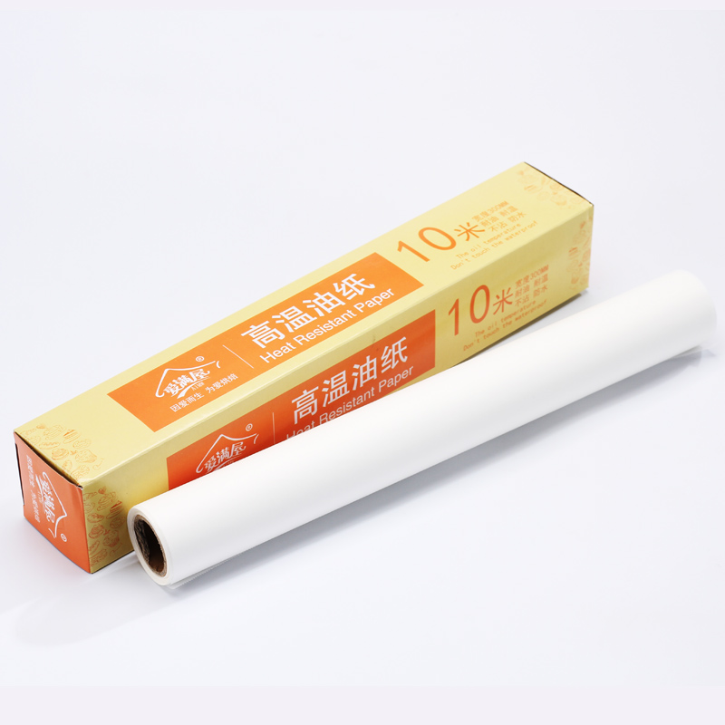 love full house oil paper baking household silicone oil paper cake oven paper baking tray paper barbecue barbecue oil-absorbing paper kitchen