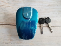 Suitable for GZ150-A set lock Yueku GZ150-A key electric door lock seat seat lock fuel tank cover side box lock country Three