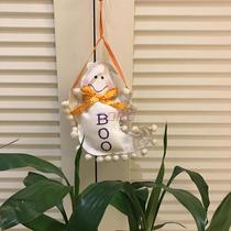 Halloween Halloween ghost fabric decoration hanging bag bar music bar restaurant window Festival small hanging