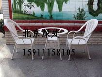 teng yi zi coffee table three sets of rattan furniture rattan chairs patio chairs leisure furniture balcony with table and chairs