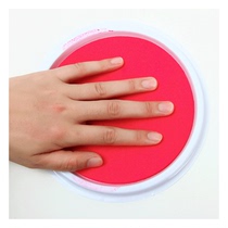 Child Hand Finger Painting Color Print Clay Palm Tuo Print Kindergarten Big Hand Finger Painting Imprinted Clay Washable Painting Paint