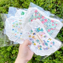 New pet cat dog mouth water towels Mouth Shatterflower cute little plant decorations VIP teddy Bebear Yorkshire