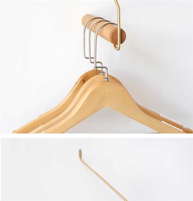 北欧挂衣架实木挂衣钩壁挂装饰黄铜个性收纳挂架墙面衣架挂钩创意