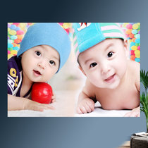 100x66 wedding room 2021 new decorative painting prenatal education poster cute male bb stickers pregnant baby pictures wall stickers