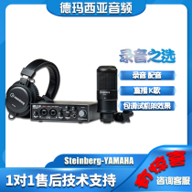 Steinberg Yamaha YAMAHA UR22C Pack Recording of the Acoustic Guitar Microphone Acoustic Card Suit