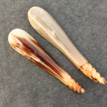 Natural horn scraping massage plate scraping spoon foot point massage point stick whole body 17 ~ 25CM