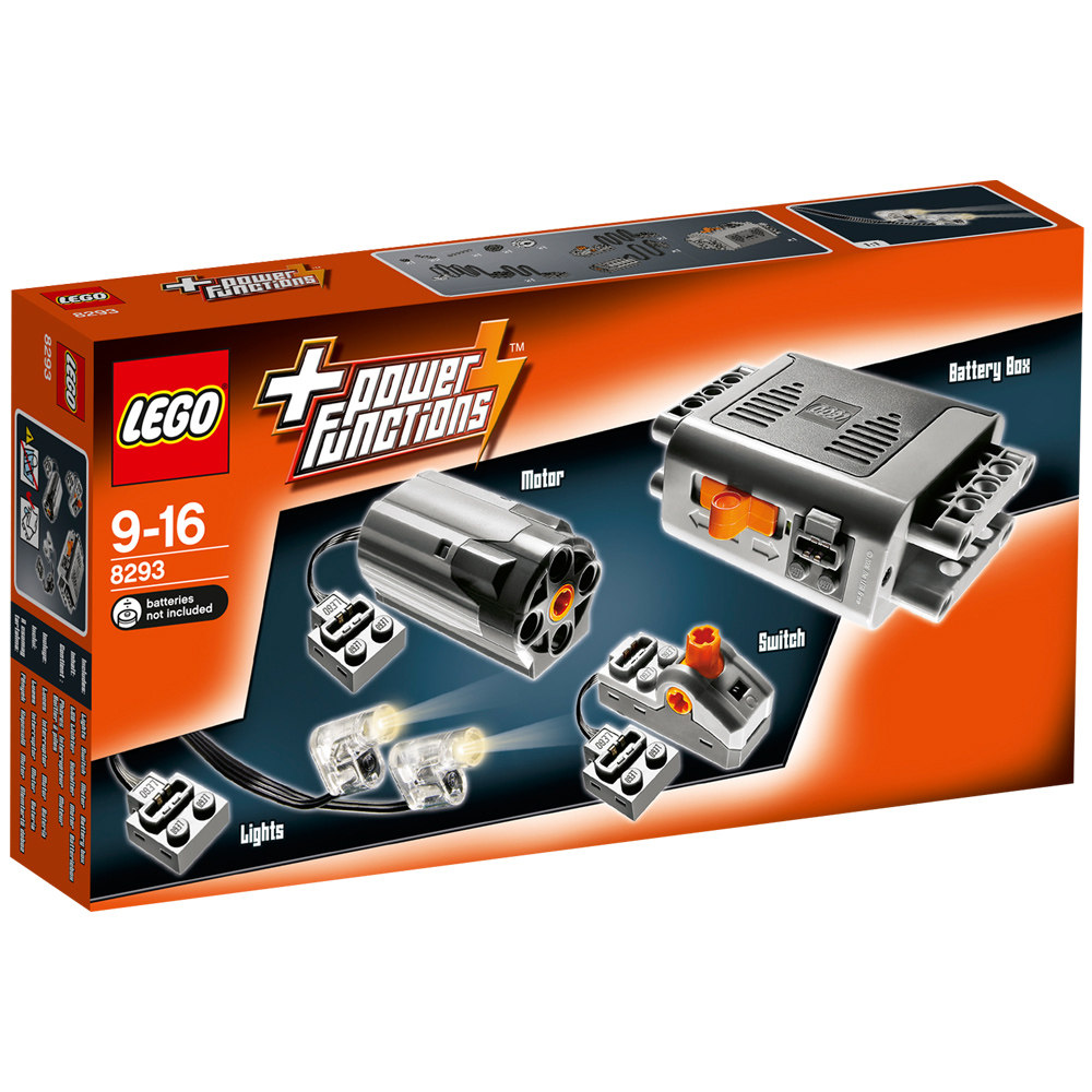 乐高积木科技系列机械组动力马达组组装配件儿童益智拼装玩具8293