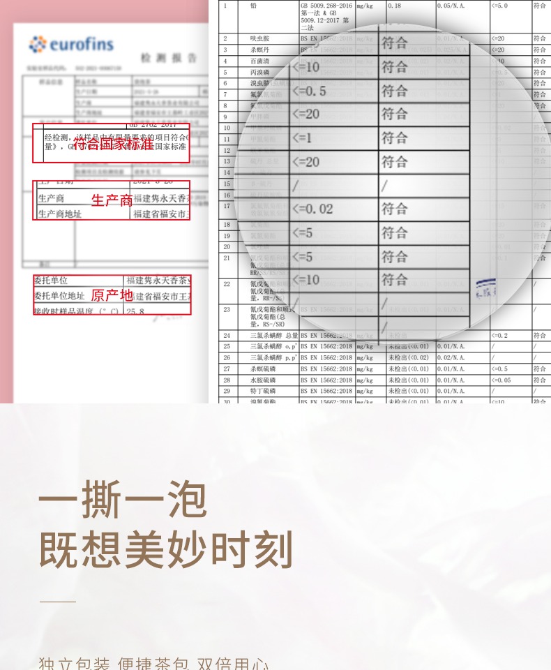 隽永！新鲜拼配冷泡白茶盒装135g