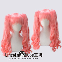 LINCOLN spot pink tiger card lolita Lolita cosplay wig doll tiger mouth curly hair