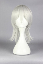 Sword Dance Crane Maru Guo Yonghe Maru Guo Yonghe Silver White Heat-resistant High Temperature Silk Wig cos Wig