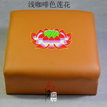 Coffee Lotus Padel stool kneeling stool worship Buddha Temple Buddha Hall with cushion meditation