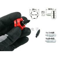 Original Japanese New Turtle SUNFLAG 99-B Ultra short 4-use screwdriver