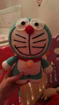 Crochet doll handmade wool knitting doll finished Doraemon doll gift