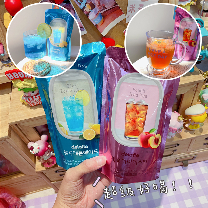 South Korea cu convenience store delaffe bagged portable flavor