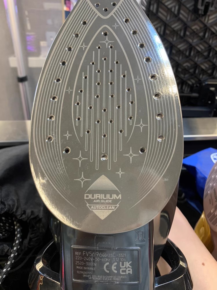 Утюг 香港进口tefal特福 fv5696蒸气电烫斗家用大功率电熨斗琺瑯瓷底板