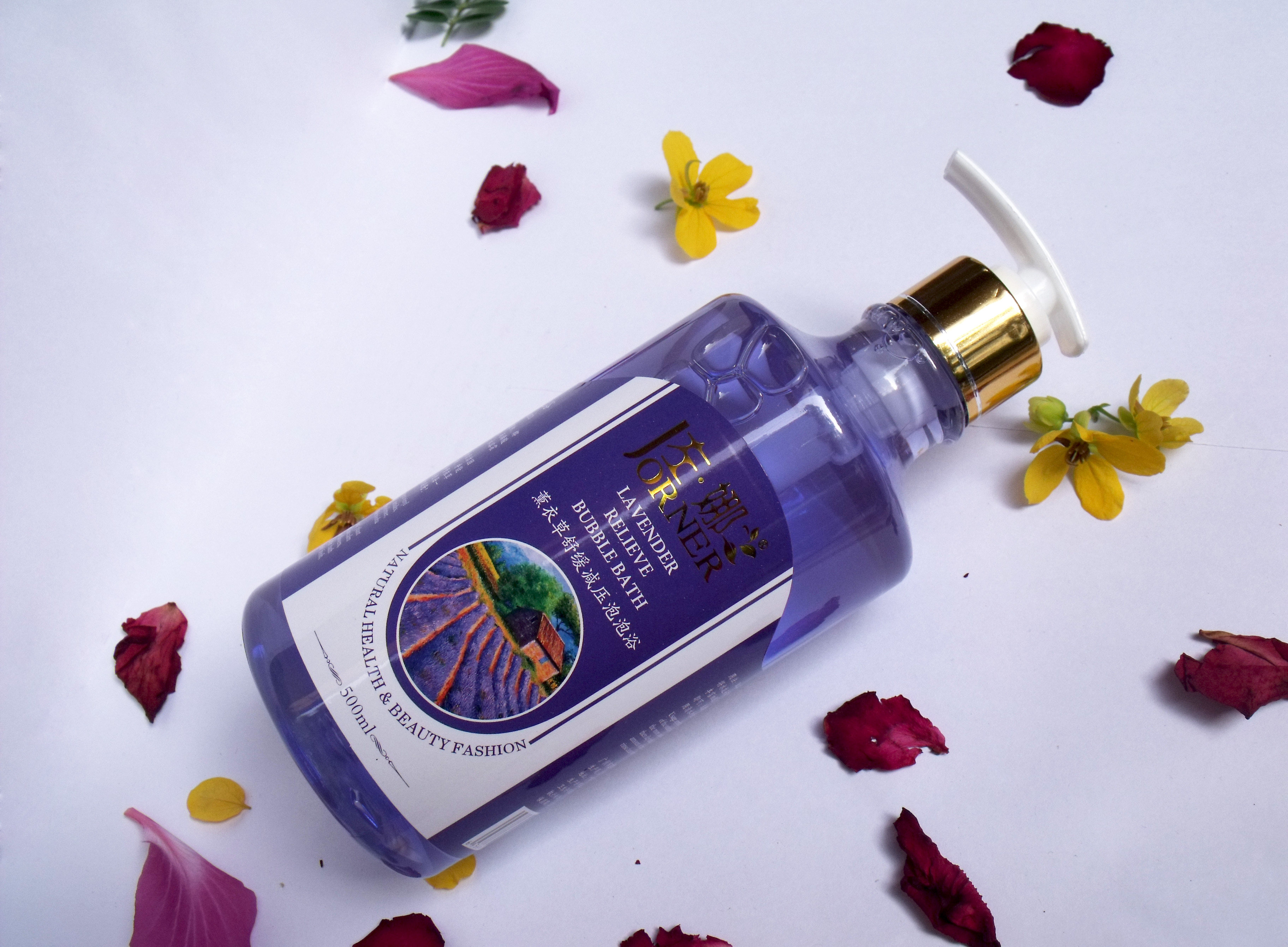 薰衣草精油泡泡浴液超多泡澡舒缓减压淡疤美白保湿spa沐浴露包邮