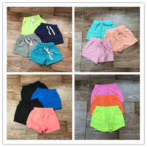 Nanas boys and girls summer sports fashion bright color quick-drying shorts knitted pants