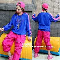 Casual sports Korean version of the hip-hop girl suit square dance clothing new jazz dance team competition performance suit