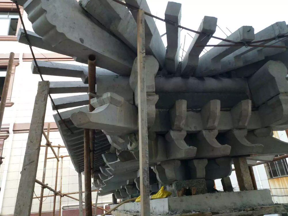 水泥橼条 橼子 寺庙祠堂屋顶横梁专用橼条 可定做