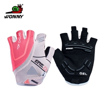 Mountain bike riding gloves half finger