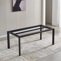 Italian aluminum alloy table leg marble solid wood plate bracket leg table table table frame can be customized