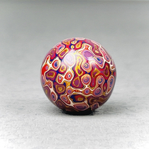 Large lacquer Fuzhou lacquerware Rhinoceros Leather Lacquer Food Box Lacquered Beads Non-Relic Handmade Raw Lacquer Bracelet