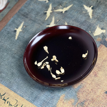 Wood Tire Lacquer Art Fuzhou Detire Lacquerware Slip Color Large Lacquer Handicraft Tea Tray Non-Suicide