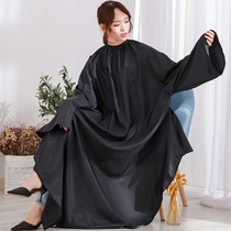 With sleeves tide tremolo Net red bow tie cloth hair salon special non-stick hair stylist professional haircut cloth