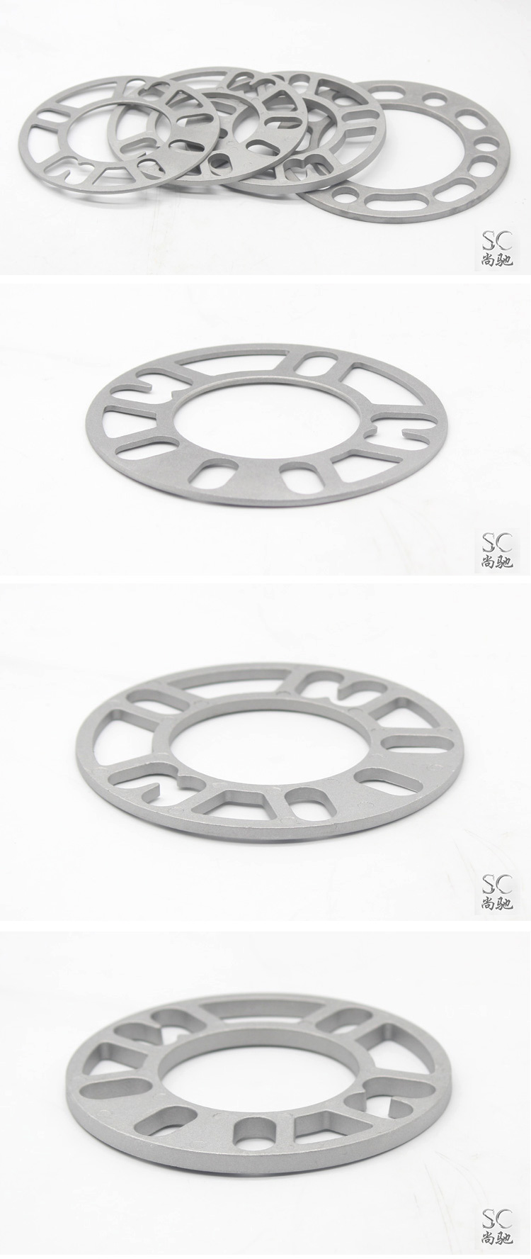 Mở rộng gasket ET General Motors sửa đổi lốp trung tâm vòng thép mặt bích các bộ phận để tránh điều chỉnh phanh