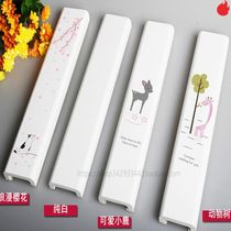 Wire blocking sticker non-hole TV cabinet power cord decorative tube fixed beautiful hub wire finishing