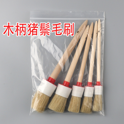 car air conditioning air outlet cleaning interior wheel crevice detail cleaning brush soft hair car washing brush tool