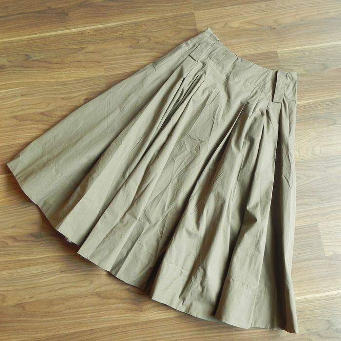 复古水洗纯棉布大摆松紧腰半身裙 宽松a字散摆半裙 有兜棉布裙子