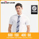 Qipai new men short lining men's business casual shirt dress shirt skin-friendly breathable short-sleeved shirt Qipai new men short lining men's business casual shirt dress shirt skin-friendly breathable short-sleeved shirt