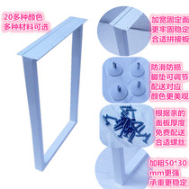 Custom wrought iron rock bar can zhuo tui leg support high office shu zhuo jia can tai jiao tea table and chairs