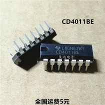 Brand new CD4011BE in-line DIP-14 Quad 2 inputs with Nand gate