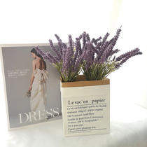 Nordic Ins Wind Home Living Room Fake Flower Simulation Flowers Furnishing Light Lavish Table Flower Decoration Office Floral Swing Piece