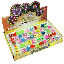 Childrens luminous ring luminous ring cartoon ring lighting ring childrens jewelry Christmas luminous gifts