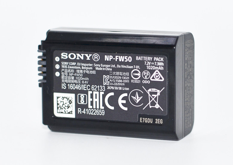 现货适用索尼np-fw50原装电池微单相机zve10640063006100a7r2盒装