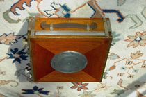 Well-colored Deardorff 8X10 large format camera