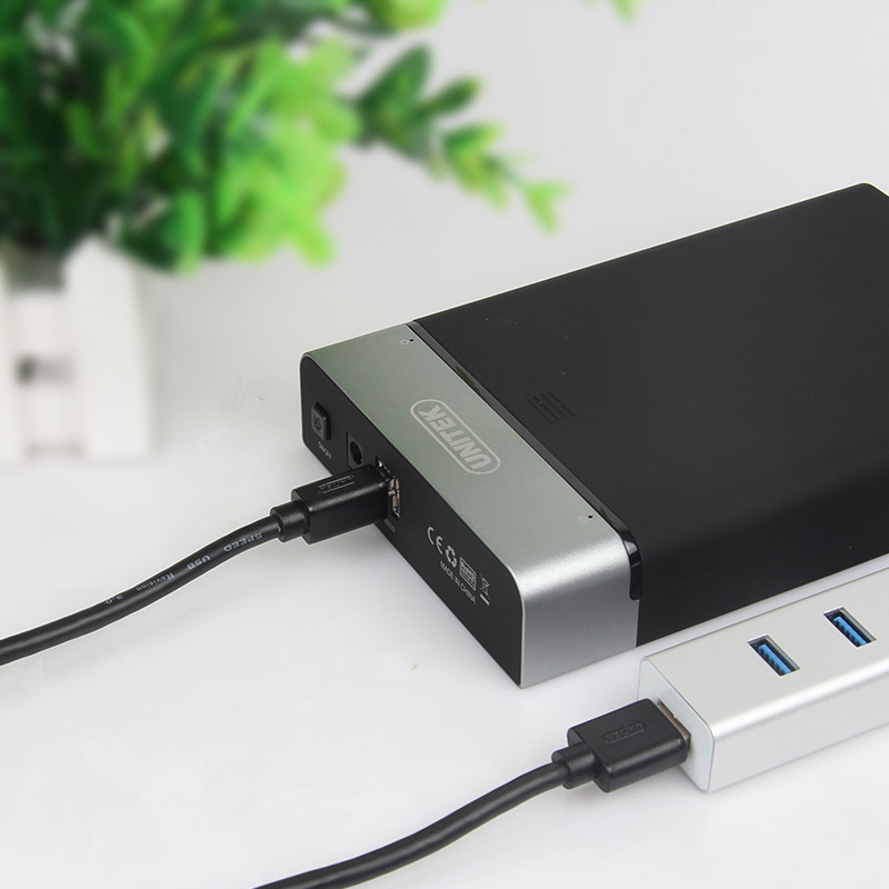 优越者usb3.0数据线硬盘盒方口数据线A公对B公打印机线硬盘连接线产品展示图1