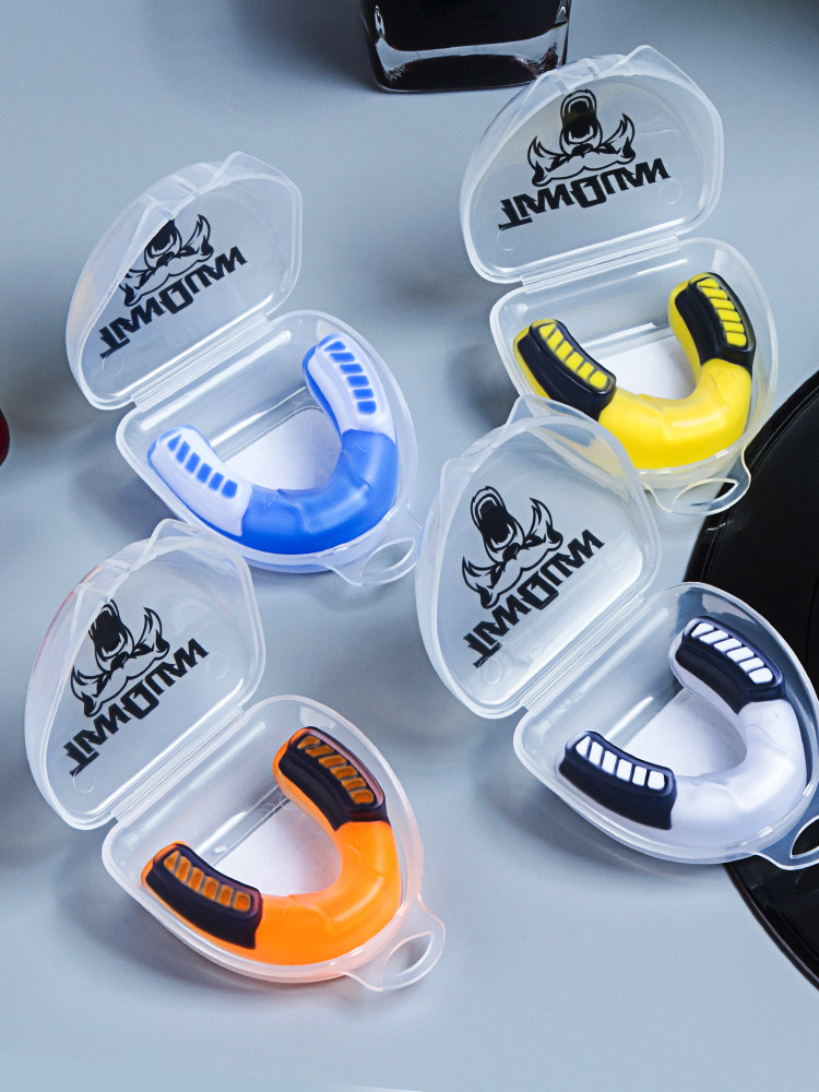 天拳运动护齿篮球牙套可咀嚼防磨牙儿童拳击跆拳道护齿套抟击散打