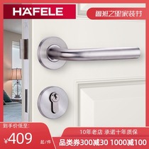 Haifulle stainless steel lock interior split lock bedroom passage door lock wooden door handle door lock European style
