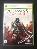 xbox360 genuine game disc Assassins Creed 2 Hong Kong version English