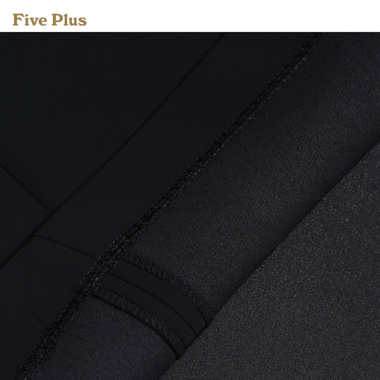 Five Plus2015新女秋装复合雪纺纯色半身高腰中裙A字裙2YL3071680