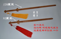 Martial arts equipment Bamboo two-handed sword Tai Chi sword Tang Sword Chinese traditional sword Unopened blade 120 cm practice sword