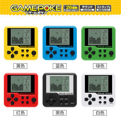 ຍີ່ປຸ່ນ YELL retro nostalgic Tetris ເກມ console handheld ນັກຮຽນ GameBOXmini gashapon