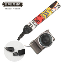 Camera hand strap suitable for micro single a6300a7 Fuji XA3 X100 wrist strap 80d7000 single back hand rope