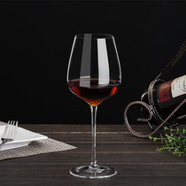 Three-carat lead-free crystal glass red wine glass cold cut Burgundy Wine Tasting Cup one-piece Goblet